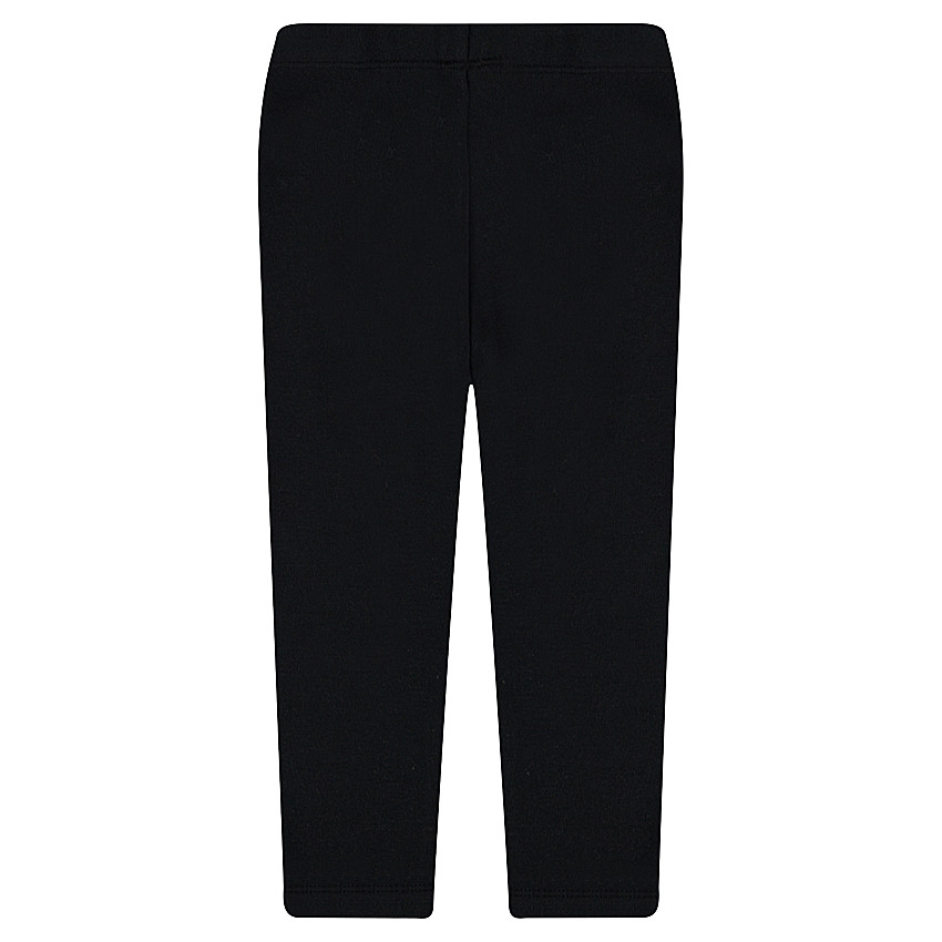 Legging en jersey avec noeud brillant cousu et nuages patchés 