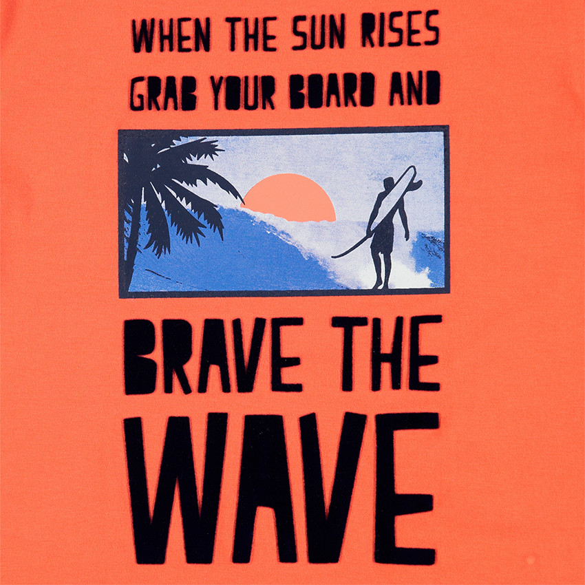 Junior - Tee-shirt manches courtes en jersey avec motif printé 