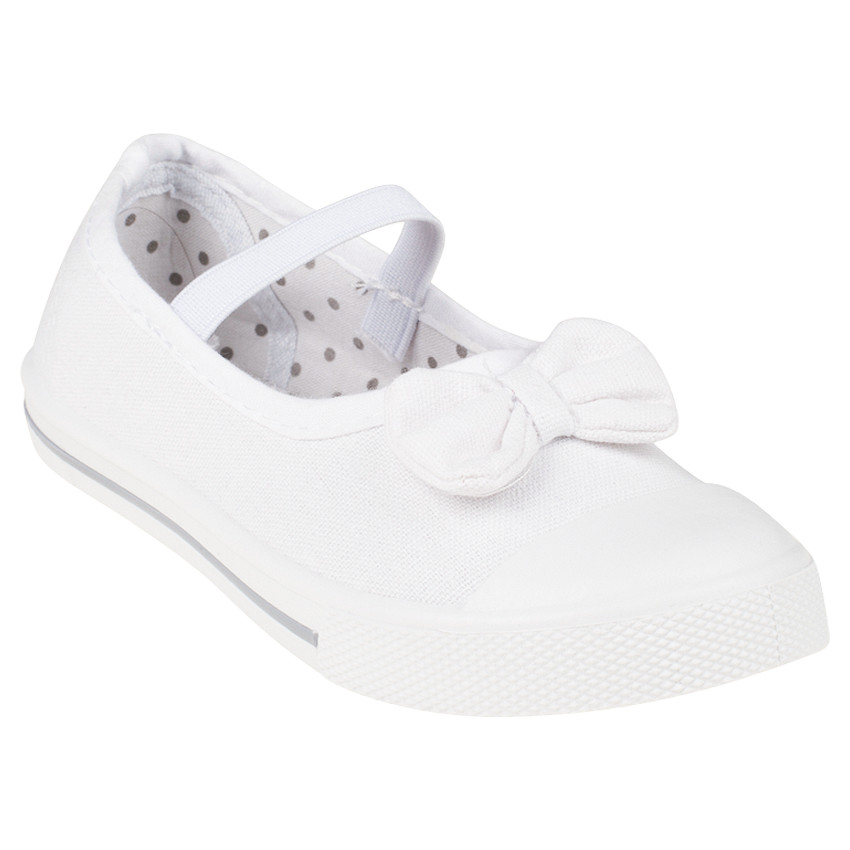 Babies en toile à élastique et noeud du 28 au 35 