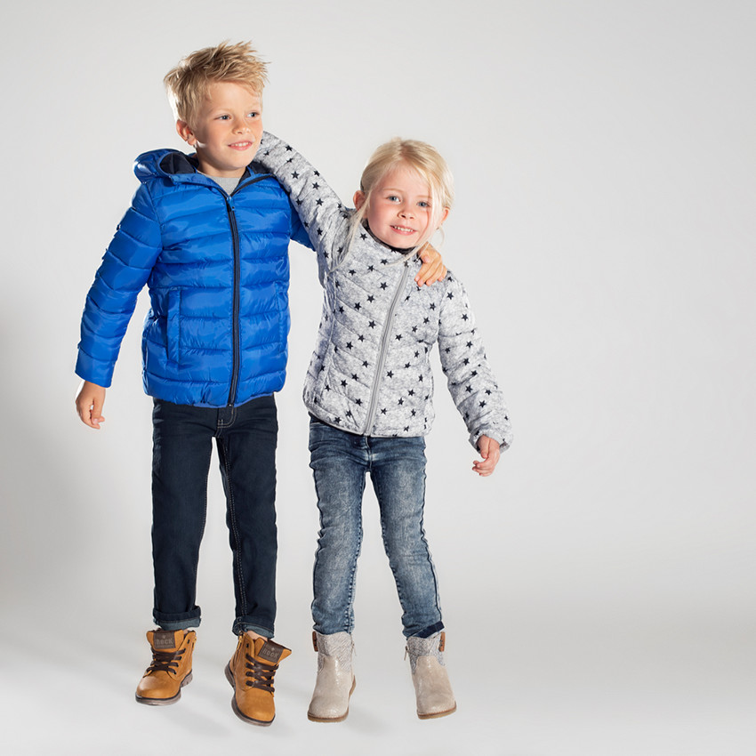 Jeans slim en molleton effet denim 