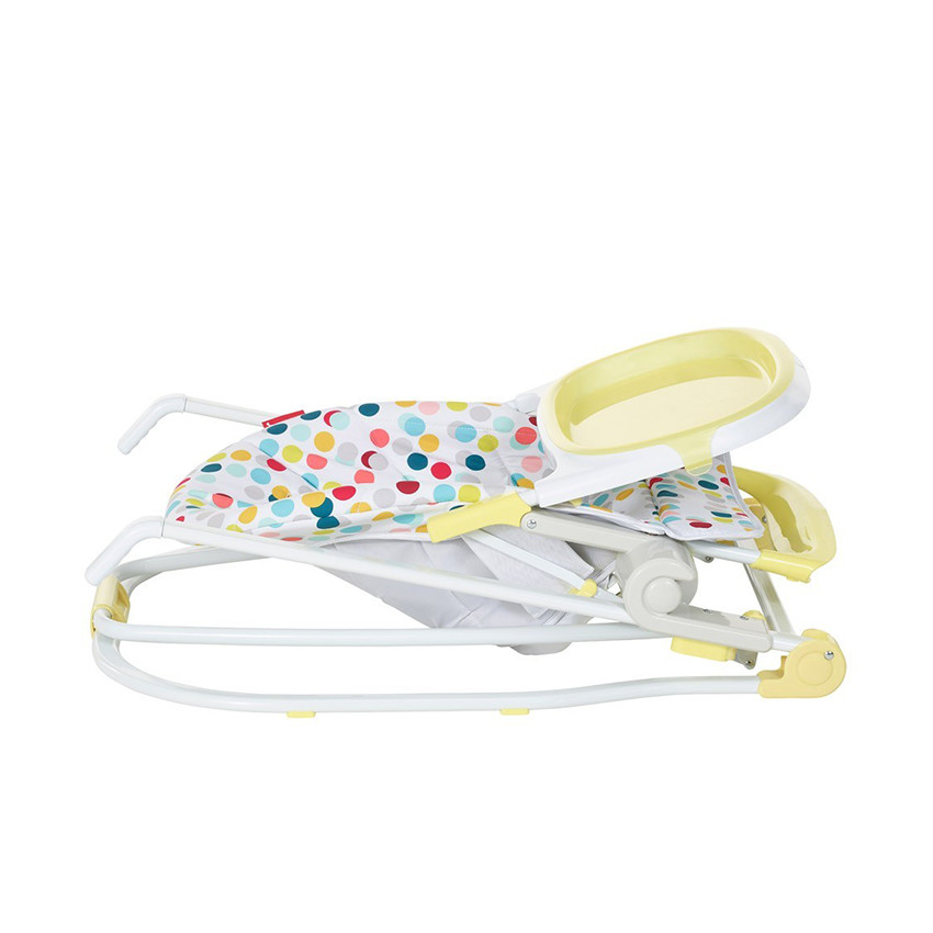 Chaise haute compacte réglable – Confetti 