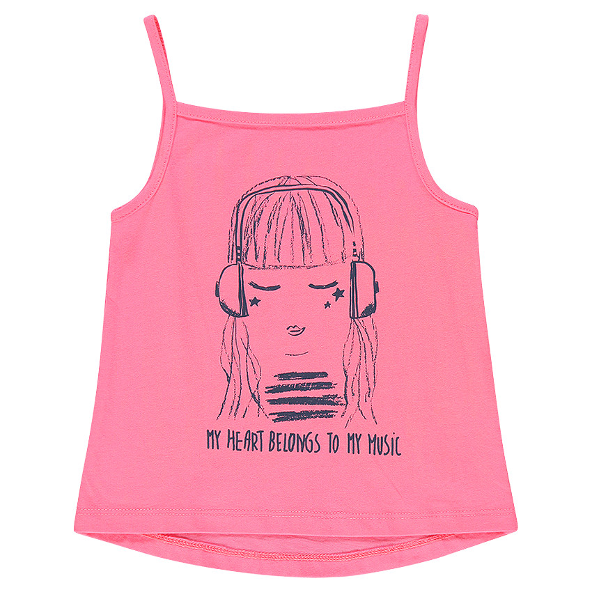 Débardeur printé fantaisie 