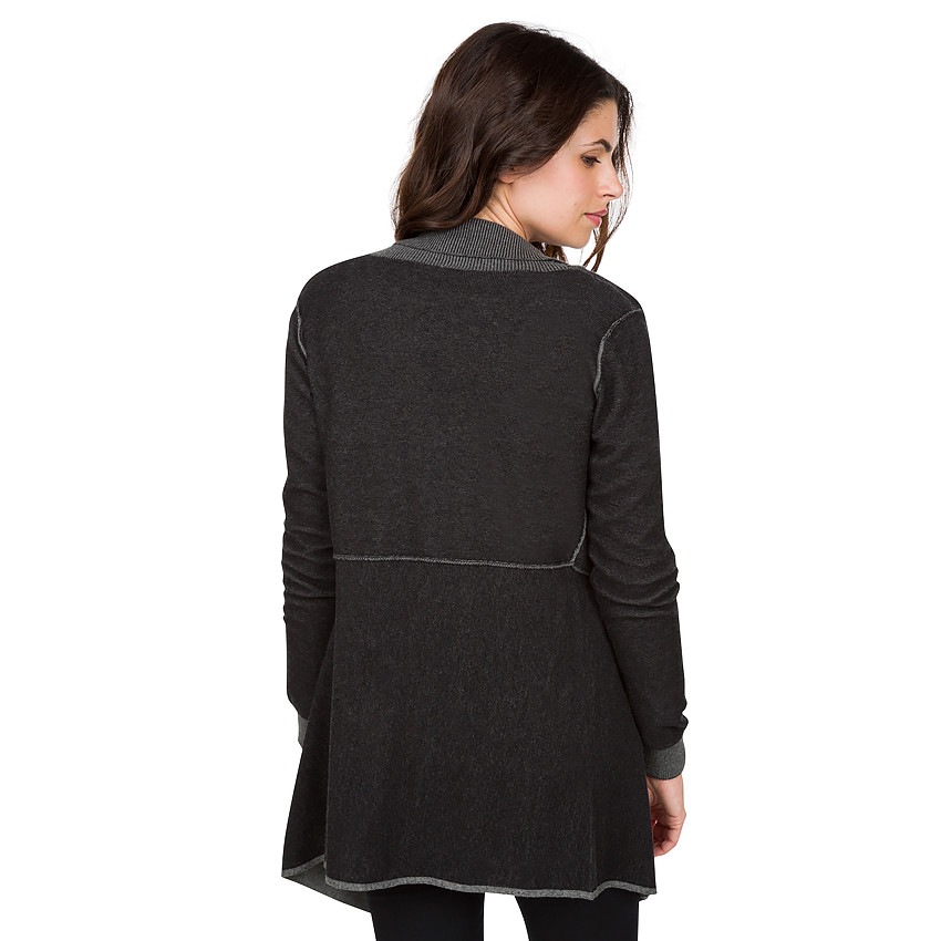 Gilet de grossesse à pans fantaisie 