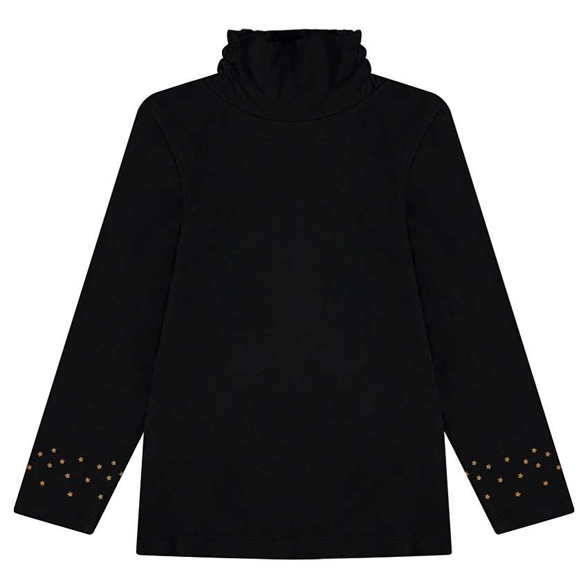 Junior - Sous-pull col montant avec étoiles printées sur les manches 