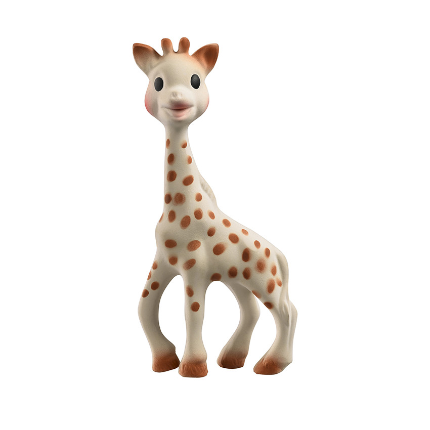 Coffret Sophie la Girafe + 2 boules de Noël 