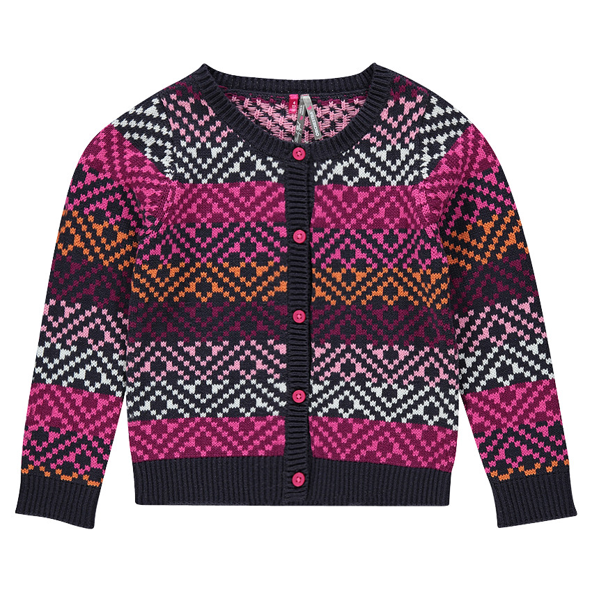 Gilet en tricot jacquard 