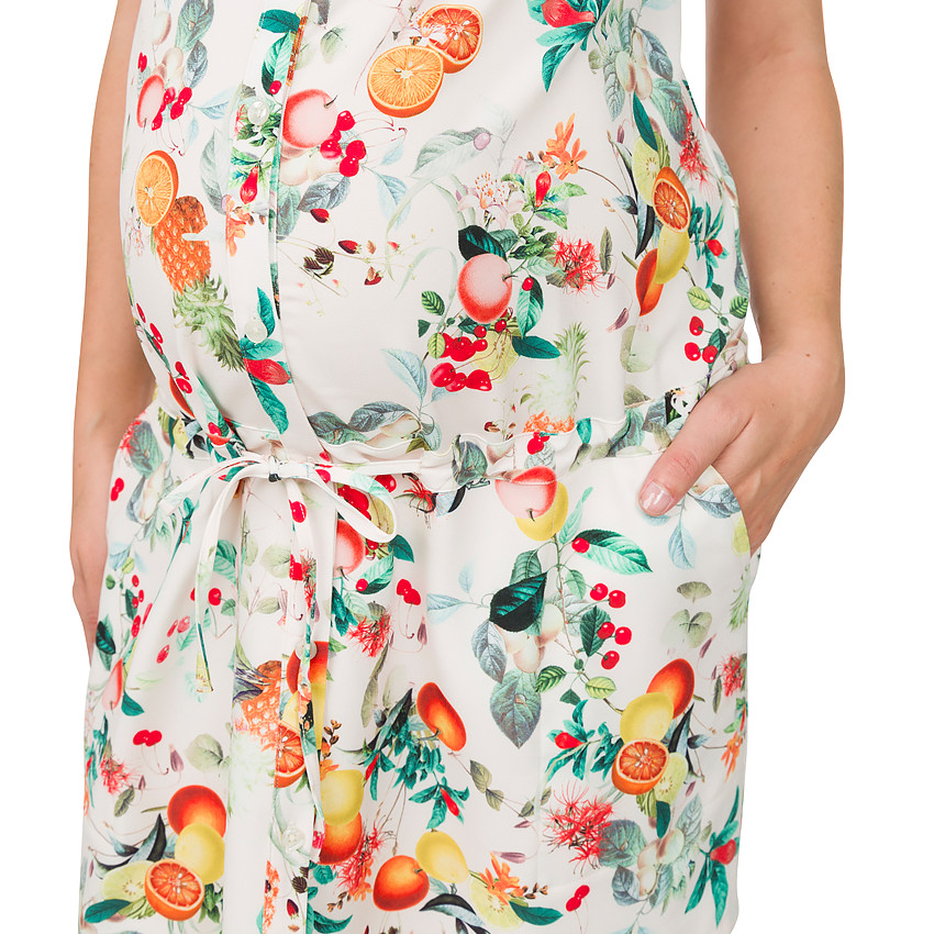 Robe de grossesse avec imprimé fruits all-over 