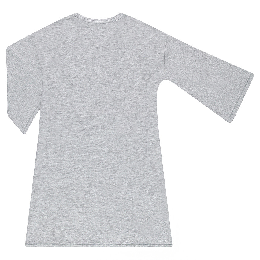 Junior - Robe en maille à manches évasées avec ceinture à nouer 