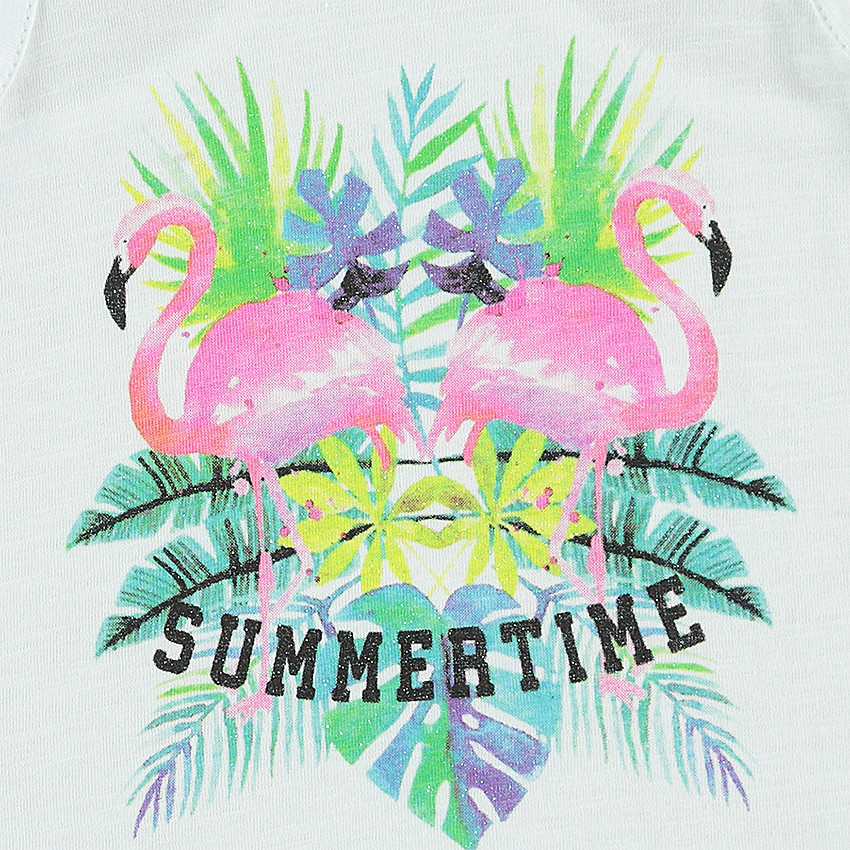 Débardeur dos nageur avec print fantaisie 