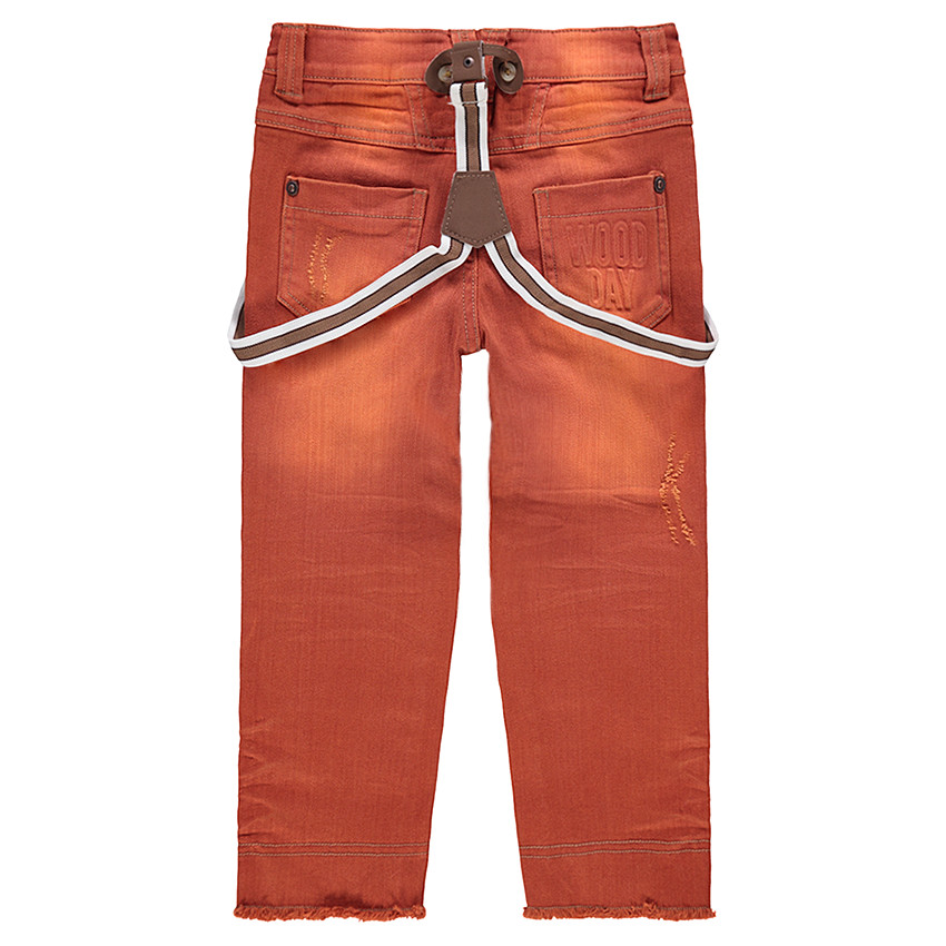 Pantalon surteint avec bretelles amovibles 