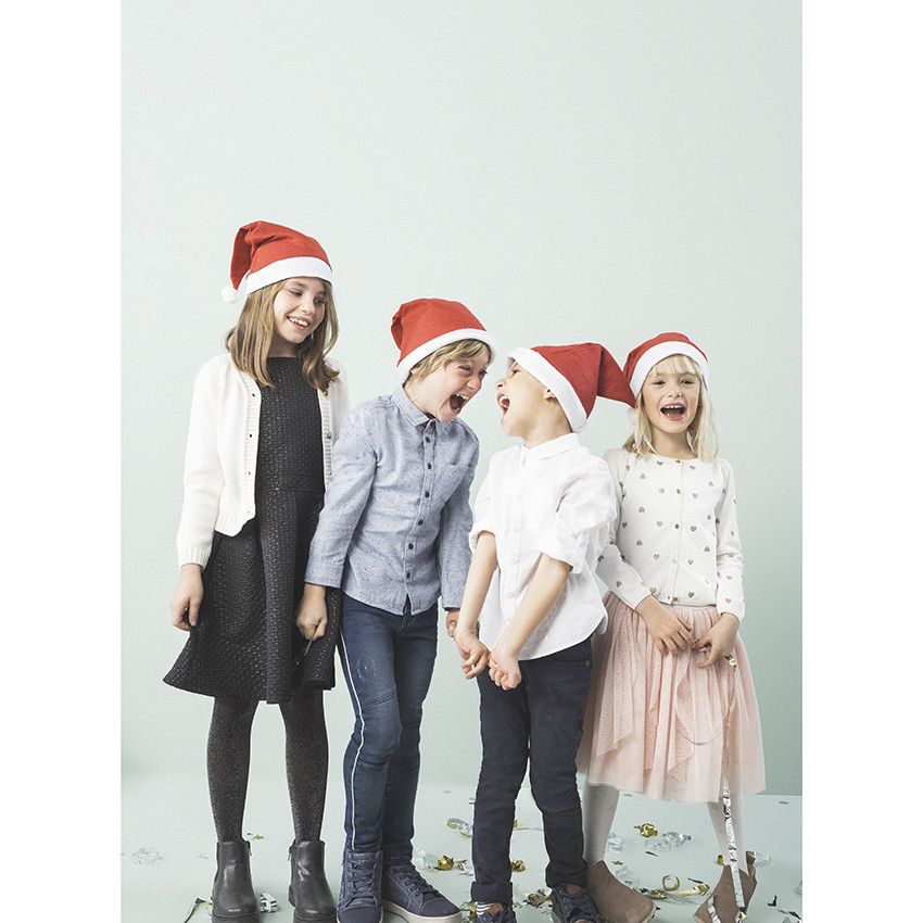 Gilet en tricot avec coeurs brillants en jacquard 