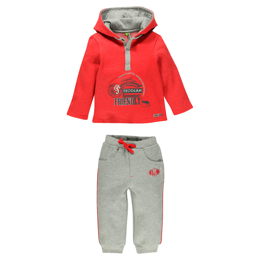 Jogging en molleton avec prints 