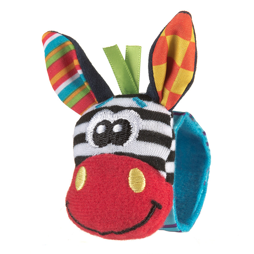 Set de 4 hochets pour poignets et pieds Jungle  