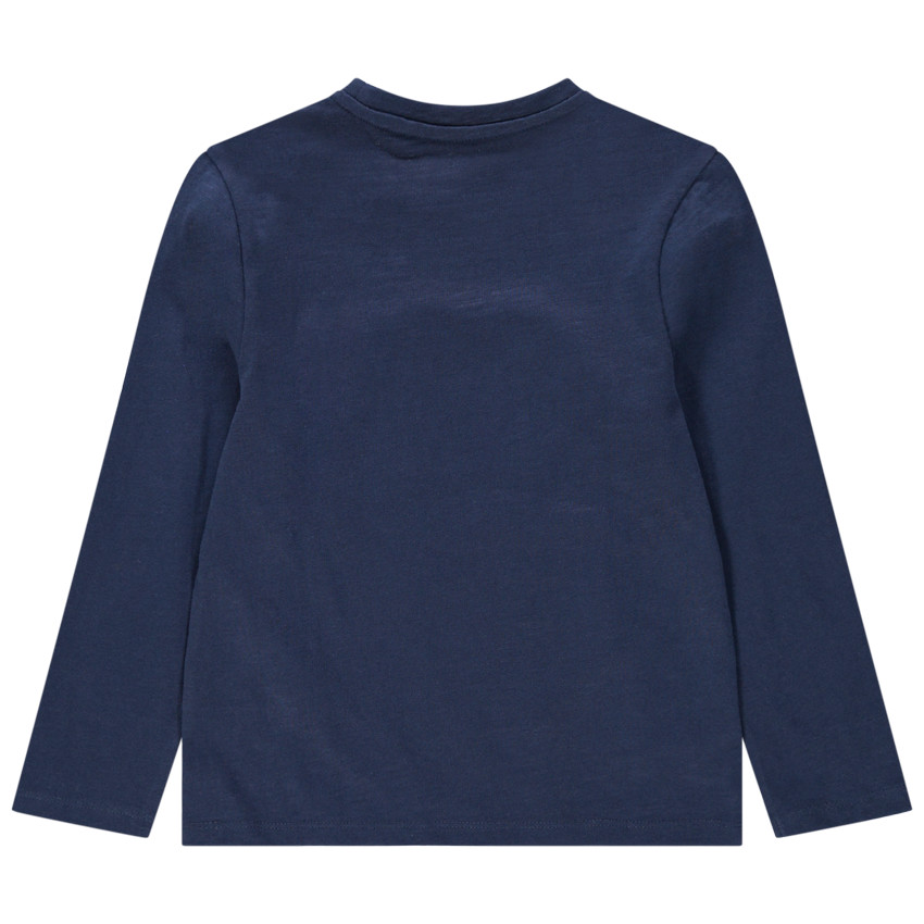 T-shirt manches longues en jersey avec motif fantaisie printé 
