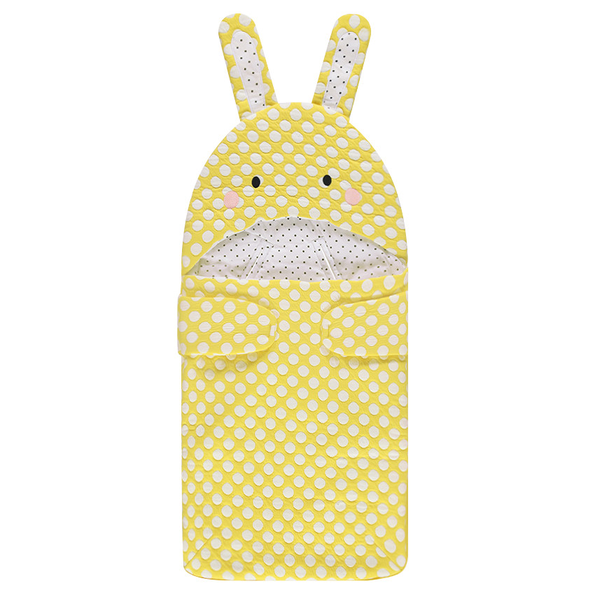 Nid d'ange à pois forme lapin 