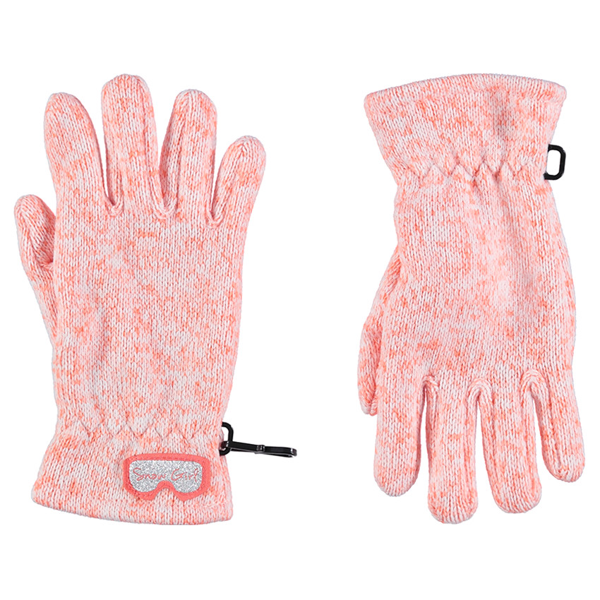 Gants magiques extensibles en tricot chiné 