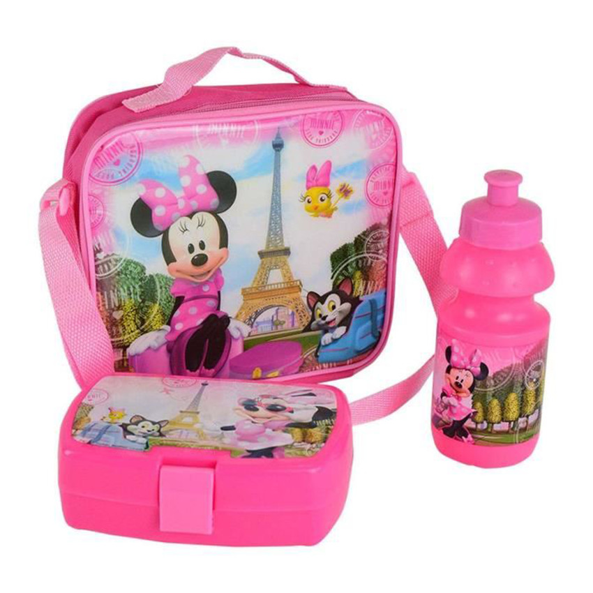 Lunchbox sac goûter + gourde - Disney Minnie 