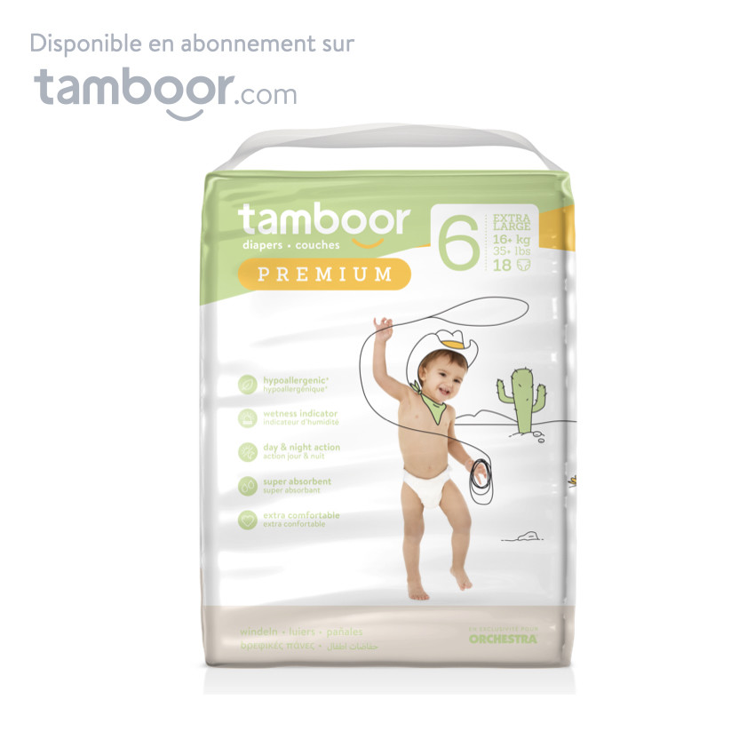 Couches Premium T6 XL (+16 kg) - x18 
