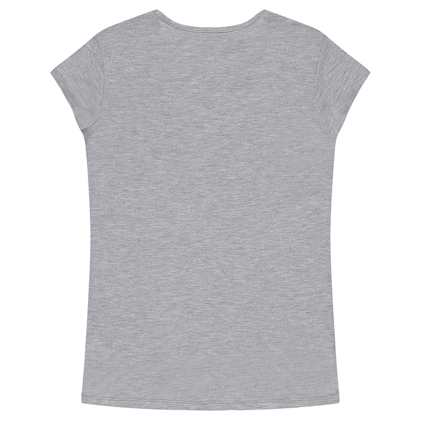 Junior - Tee-shirt manches courtes coupe longue avec message printé 