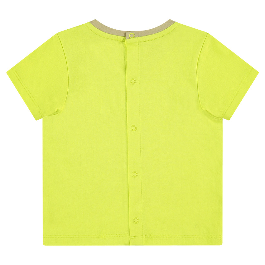 Tee-shirt manches courtes en jersey avec ourson printé 