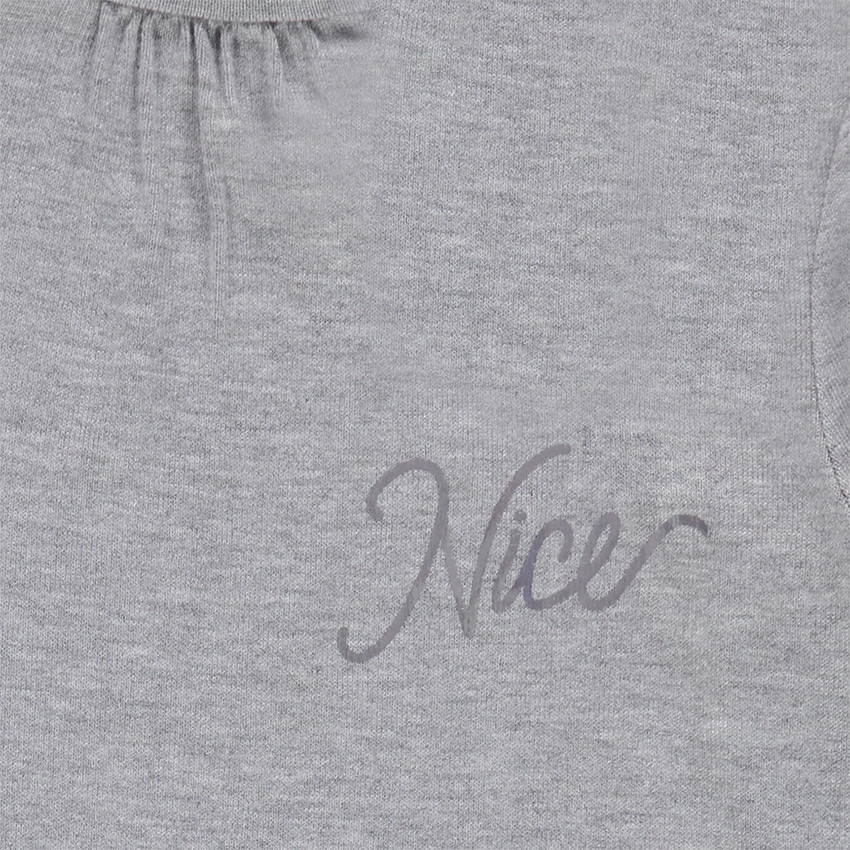 Junior - Sous-pull à col roulé avec inscription printée 