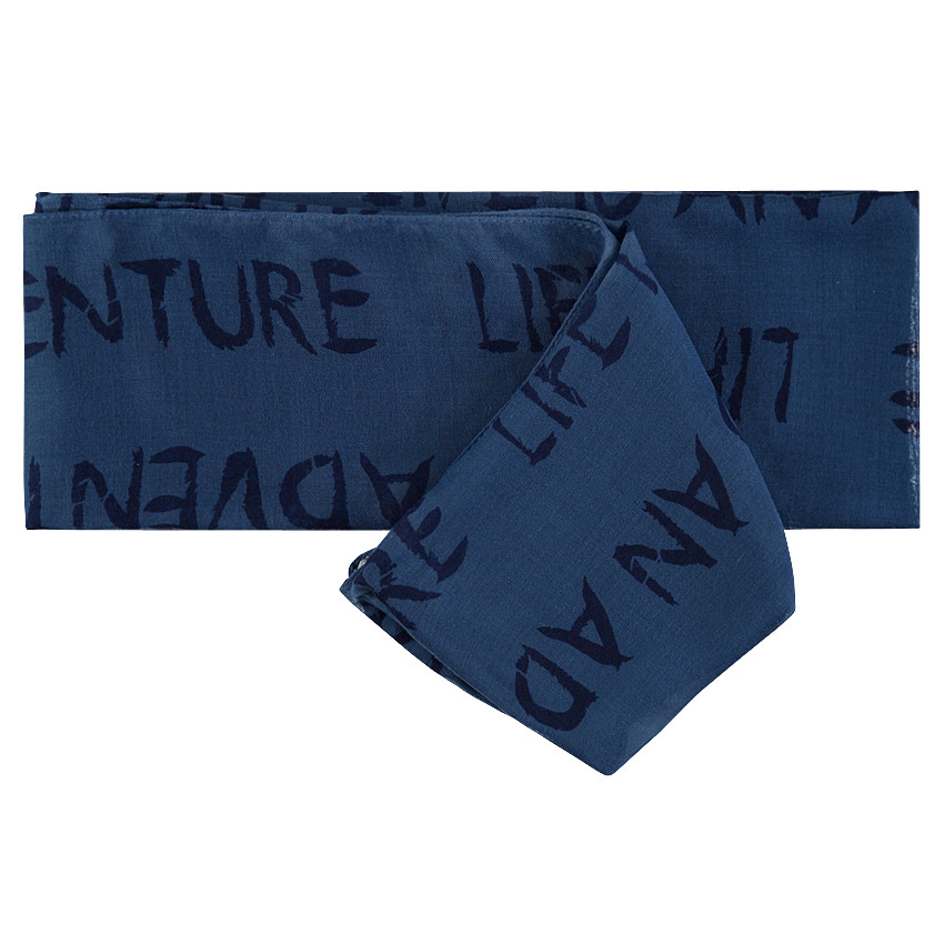 Snood en voile polyester imprimé all-over 