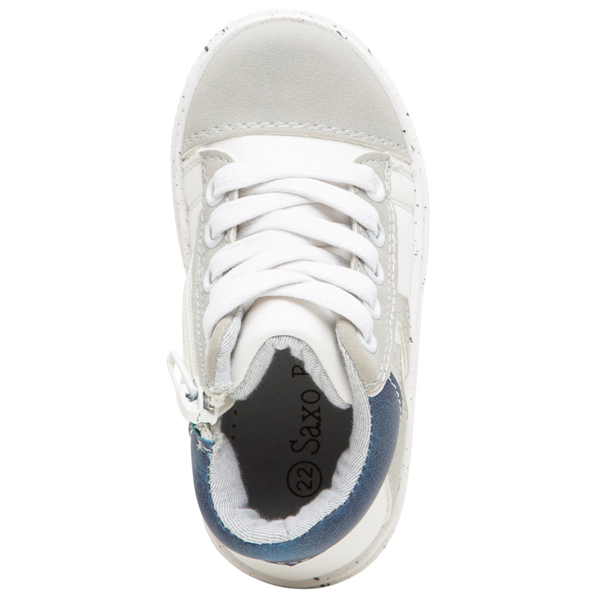 Baskets montantes à semelle fantaisie 