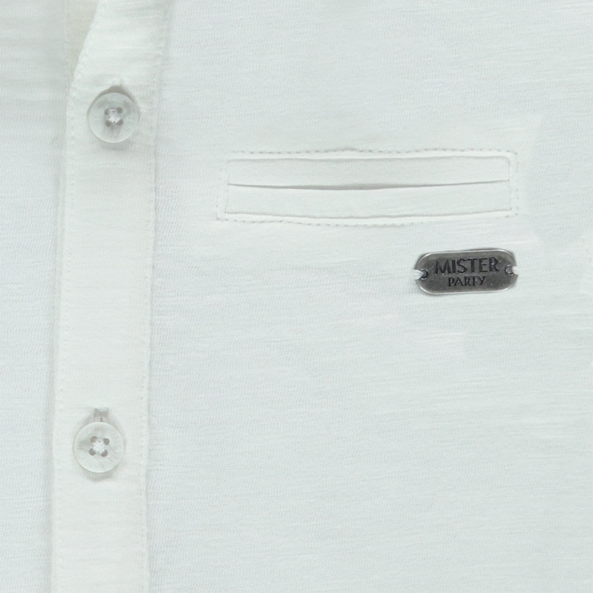 Polo manches courtes en jersey uni  