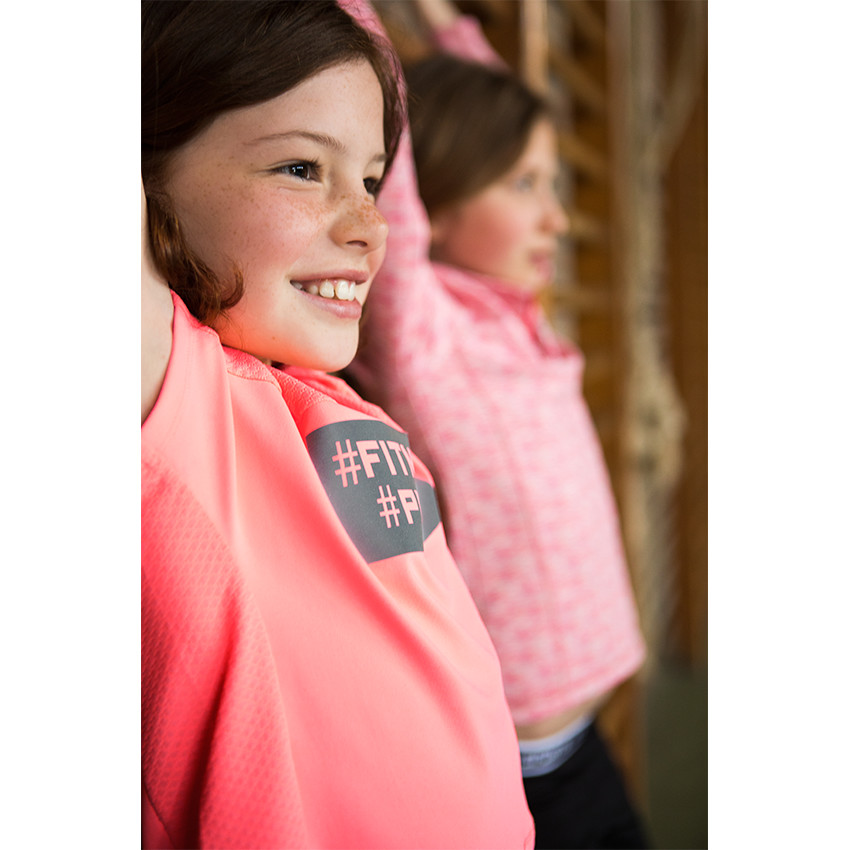 Tee-shirt manches courtes bi-matière spécial sport 