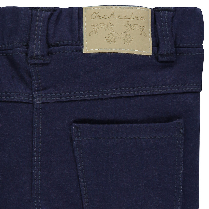 Jegging en molleton uni 