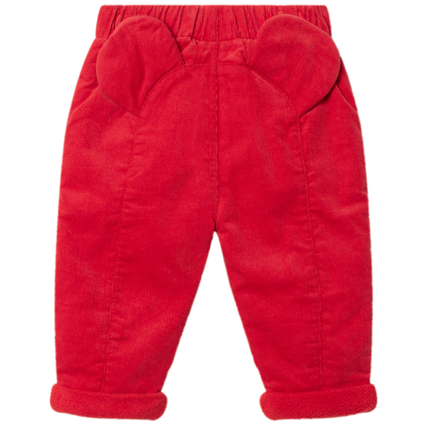 Pantalon en velours à détails Mickey Disney 
