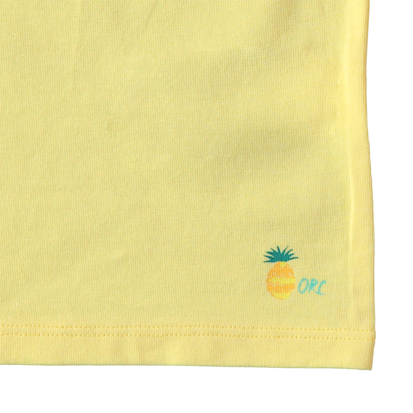 Lot de 2 t-shirts en coton uni / imprimé all-over 