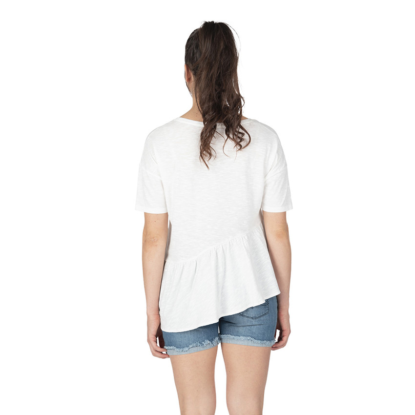 Tee-shirt manches courtes de grossesse avec inscriptions 