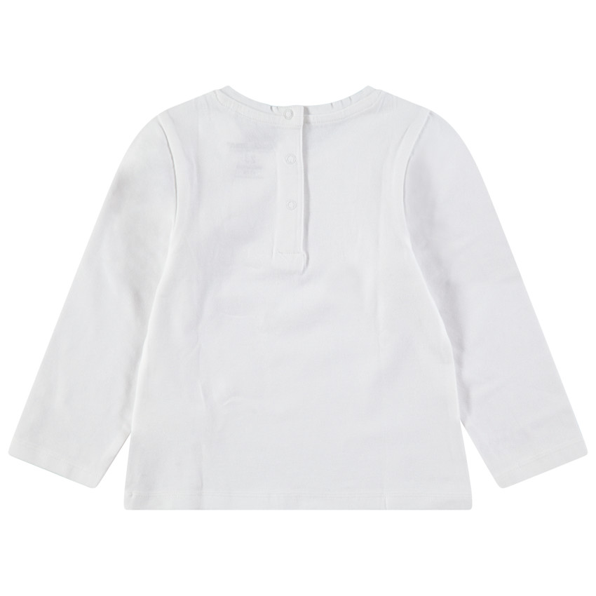 T-shirt manches longues en jersey avec print fantaisie  