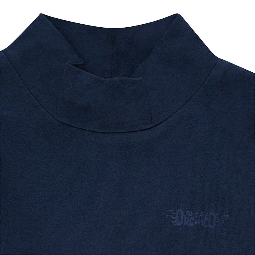 Sous-pull en jersey avec col cheminée 