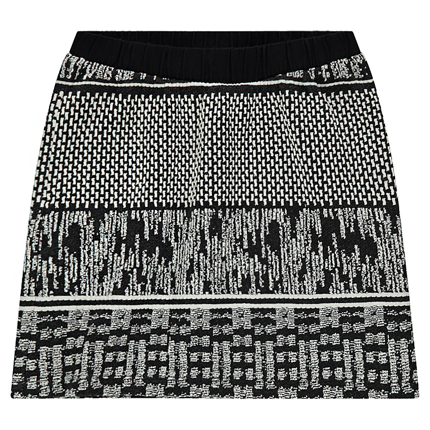 Junior - Jupe à motif ethnique en jacquard 
