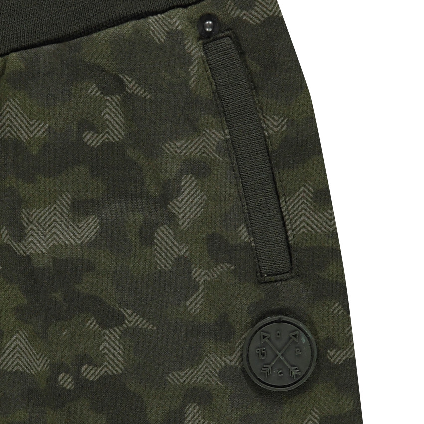 Pantalon de jogging en molleton motif army 