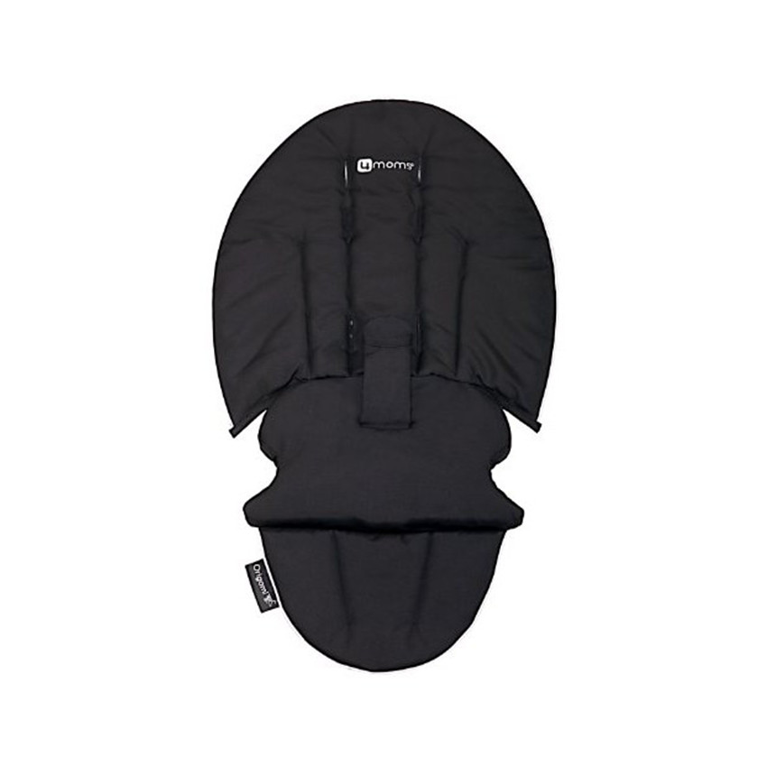 Coussin poussette Origami - Noir 