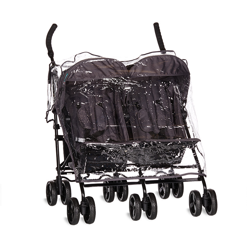 Poussette Twin - Gris anthracite 