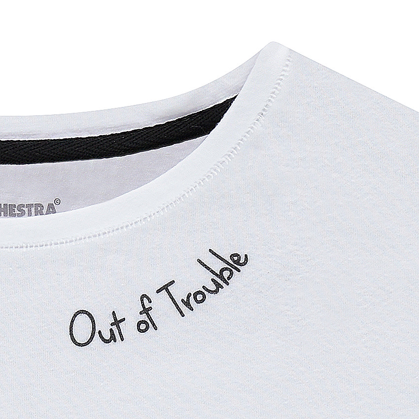 Junior - Tee-shirt manches longues en jersey avec messages printés 