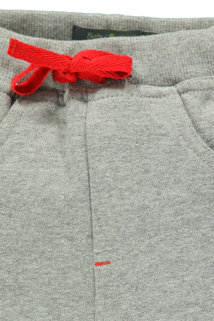 Jogging en molleton avec prints 