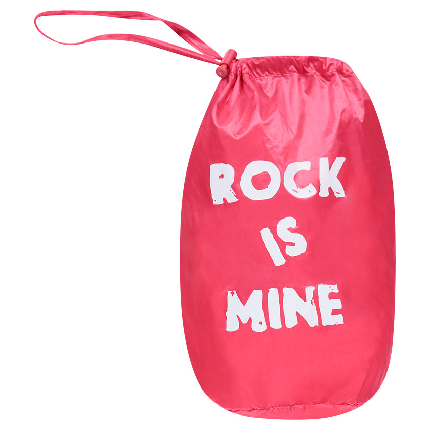 Junior - Doudoune light imperméable à capuche avec sac de rangement imprimé 