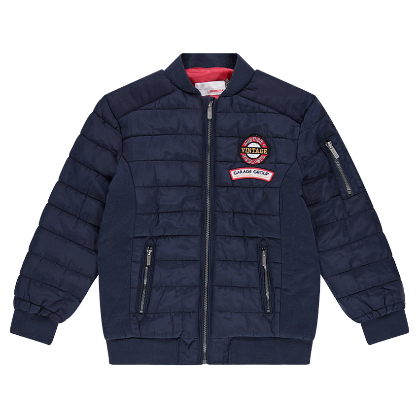 Junior - Blouson matelassé avec poches zippées 