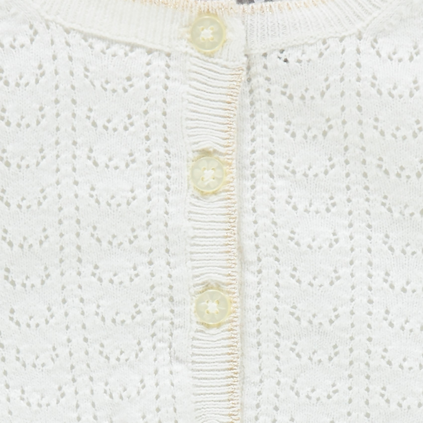 Junior - Gilet fin en coton uni 