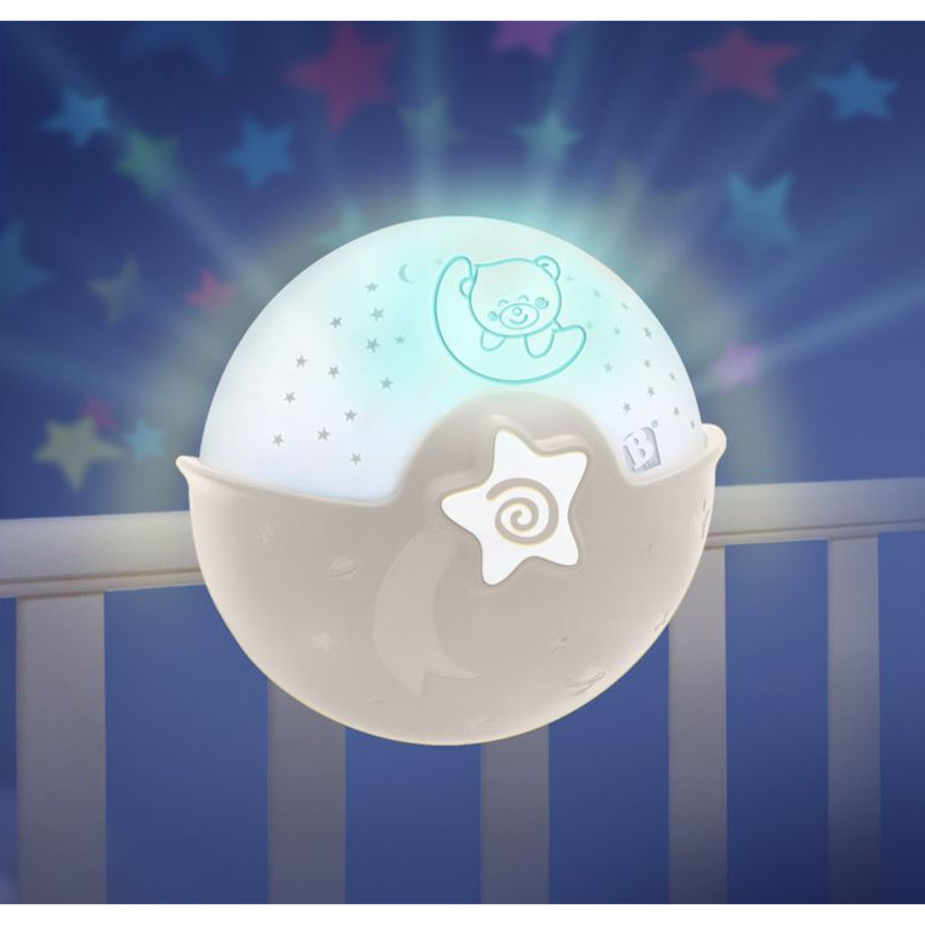 Lampe de nuit Soothing Light + projecteur - Gris 